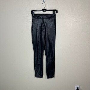 Babaton Faux Leather Pants Womens 0 (24 x 26) Skinny Black Trousers